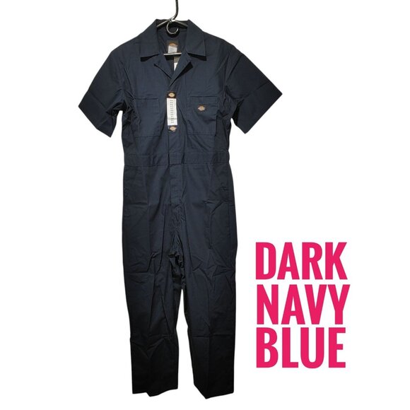 Dickies Short Sleeve Coveralls Men's Size M SH (29" Inseam) READ MEASUREMENTS IN - Picture 1 of 11
